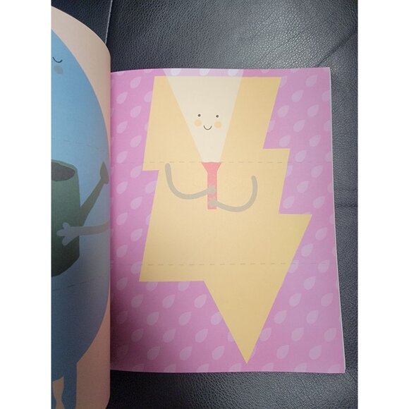 Mishmania Coloring Drawing Puzzles Games Book For Kids "Rain Rain Go Away!" - Picture 2 of 4